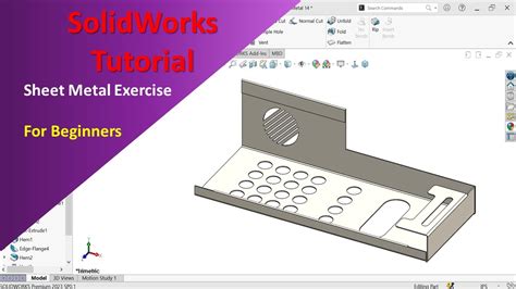 youtube solidworks sheet metal tutorial|solidworks sheet metal tutorial.